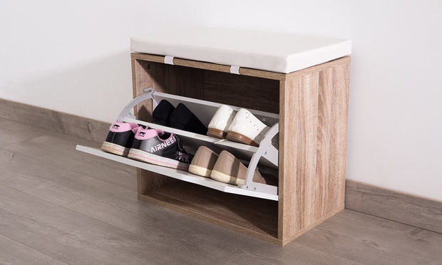 meuble à chaussures avec assise meuble à chaussures avec assise