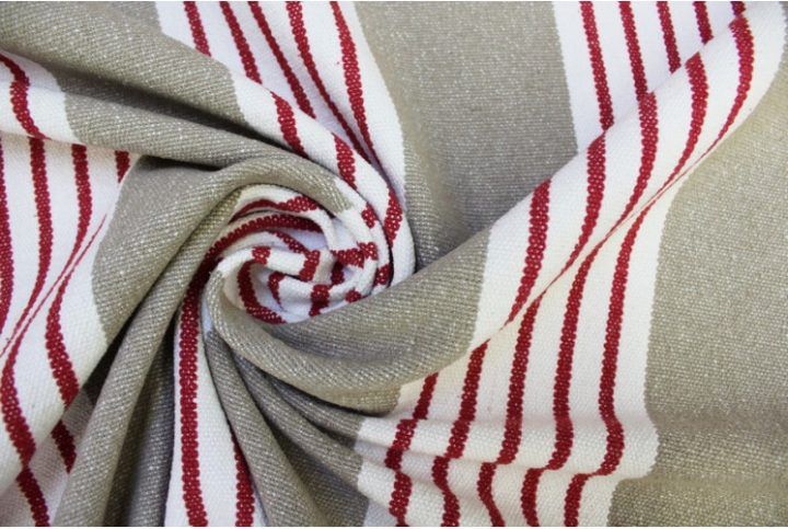 tissus velours rayures ameublement