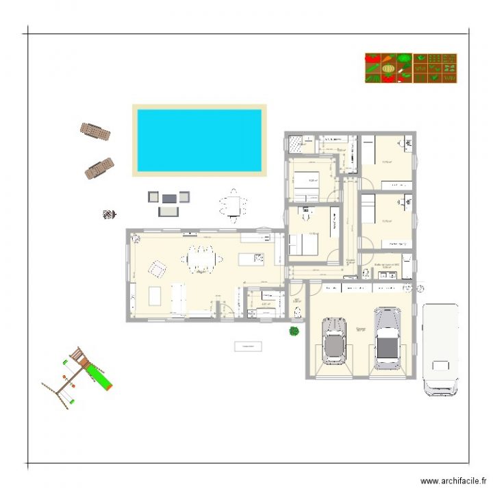 001 – Plan 12 Pièces 162 M2 Dessiné Par Daffydu12 tout Balancoire 4 Place A Vendre Chez Canac Canaq