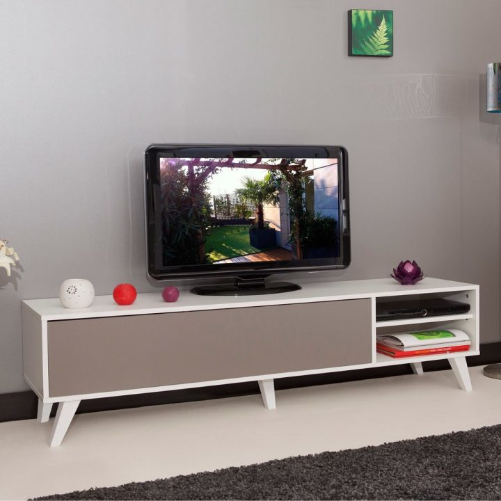 meuble tv avec pied