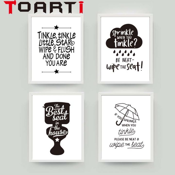 2019 Toilet Note Poster And Prints Quotes Modern Canvas intérieur Poster Toilette Humour 2019 Toilet Note Poster And Prints Quotes Modern Canvas intérieur Poster Toilette Humour
