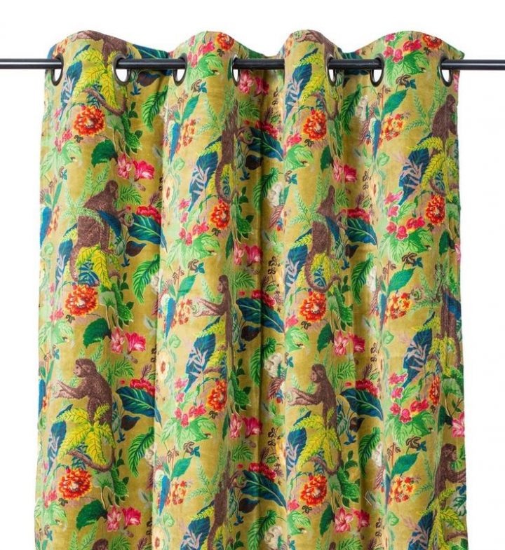 3 Coloris Disponibles – Harmony – Rideaux En Velours encequiconcerne Rideau Monkey Velours