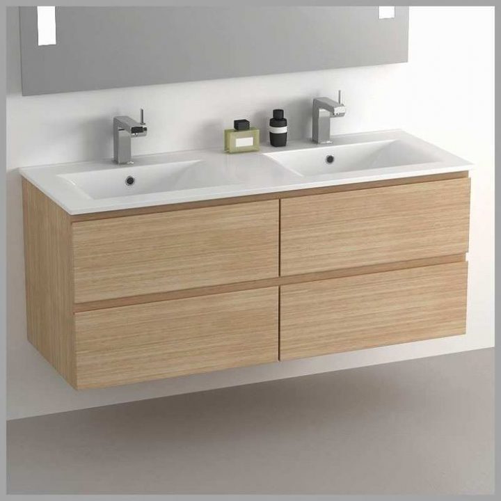 meuble salle de bain ikea bois