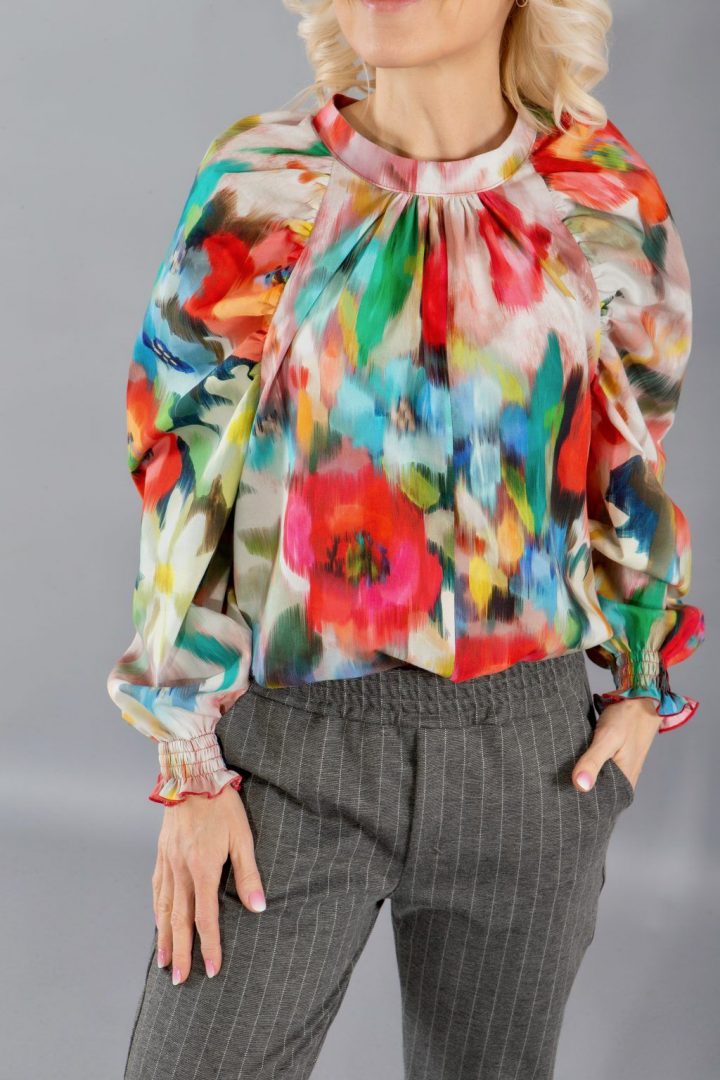 kräuseln mit der nähmaschine