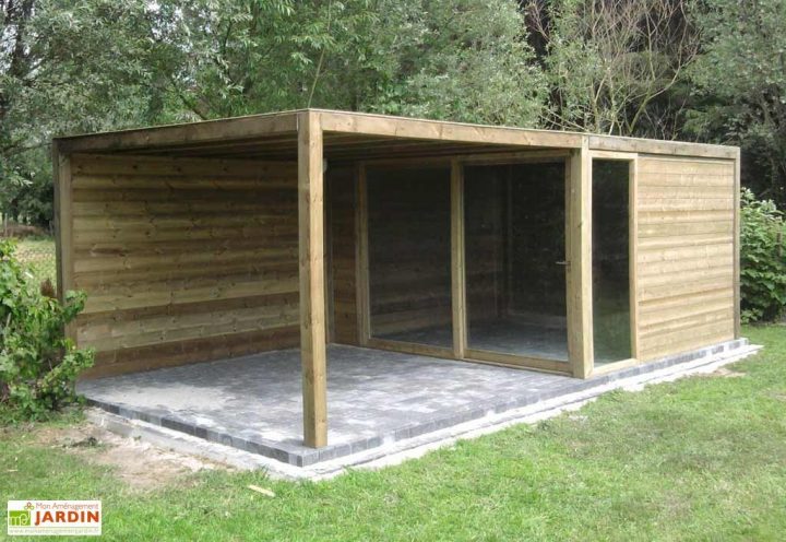 Abri De Jardin Avec Auvent pour Notice De Montage Cabane De Jardin Arrow