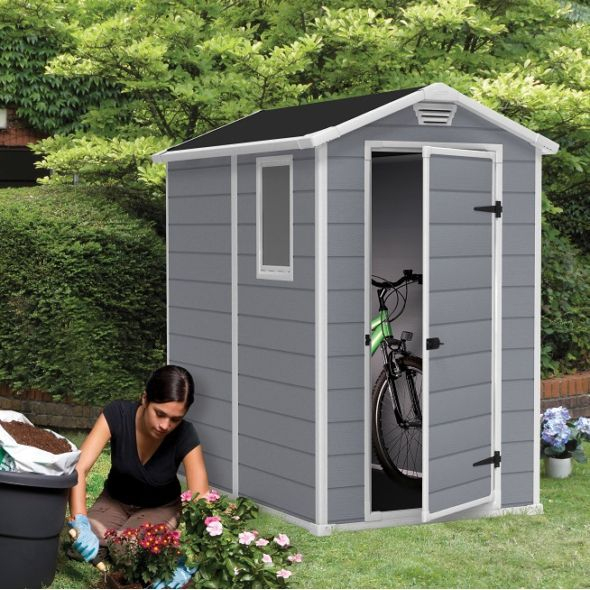 Abri De Jardin Résine Keter Premium 46S 2,5 M² Ep. 16 Mm dedans Keter Abri De Fusion