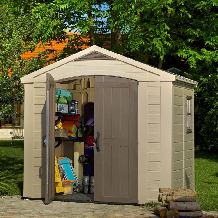 Abri De Jardin Resine Keter Vermont à Keter Abri De Fusion