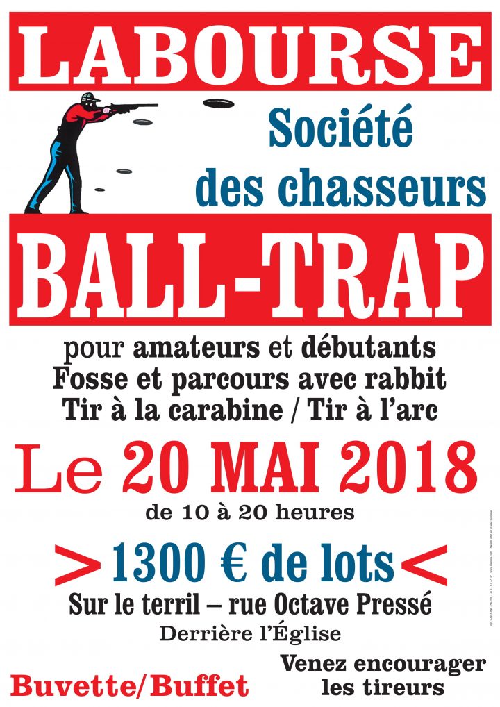 Affiche Ball Trap 2018-1 / Images / Médiathèque – Ville De serapportantà Hors Service Affiche