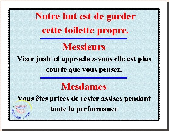 Affiche Garder Cette Toilette Propre | Toilettes Propres concernant Affiche Wc Propres