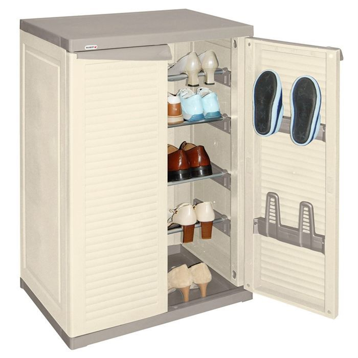 Armoire Plastique Pour Chaussures serapportantà Armoire Plastique