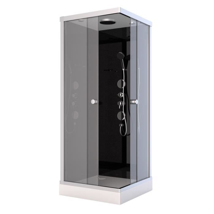 Aurlane Cabine De Douche Hydromassante Black Square 2 dedans Cabine De Douche Hydromassante 100X80 Aurlane Cabine De Douche Hydromassante Black Square 2 dedans Cabine De Douche Hydromassante 100X80