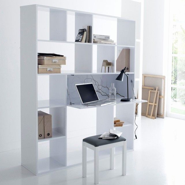 meuble avec bureau intégré