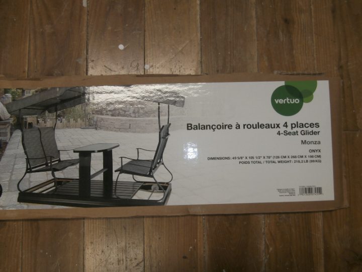 Balançoire 4 Places | Mobilier Pour Terrasse Et Jardin à Balancoire 4 Place A Vendre Chez Canac Canaq