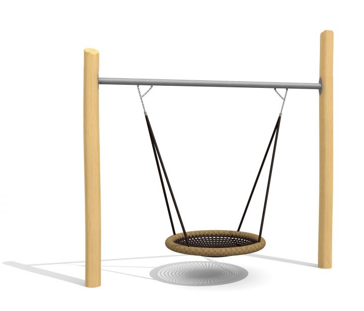 Balançoire Nid D'Oiseau Ø = 120 Cm : Produits – Jouer concernant Balancoire 4 Place Canac