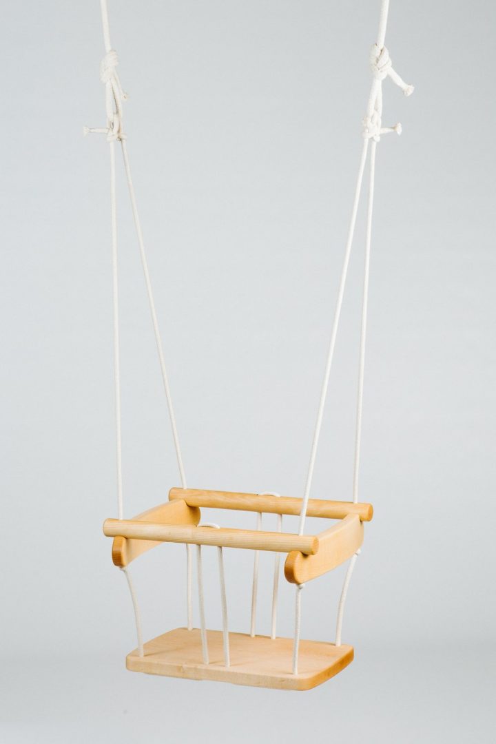 Balançoire Pour Bébé En Bois Franc (Érable) – Vert Imaginaire concernant Balancoire 4 Place Canac