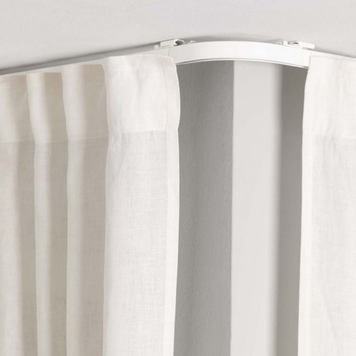 Barre, Rail, Câble : Choisir Et Poser Une Tringle À Rideau serapportantà Rideau De De Ikea