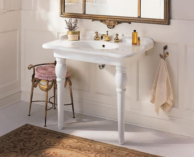 Bathroom Photo By Porcher - Homeclick Community | Bathroom encequiconcerne Calla 2 Pedistal Porcher