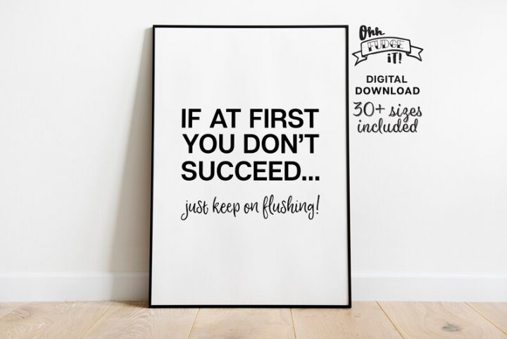 Bathroom Print Keep On Flushing Toilet Humour Poster Witty à Poster Toilette Humour Bathroom Print Keep On Flushing Toilet Humour Poster Witty à Poster Toilette Humour