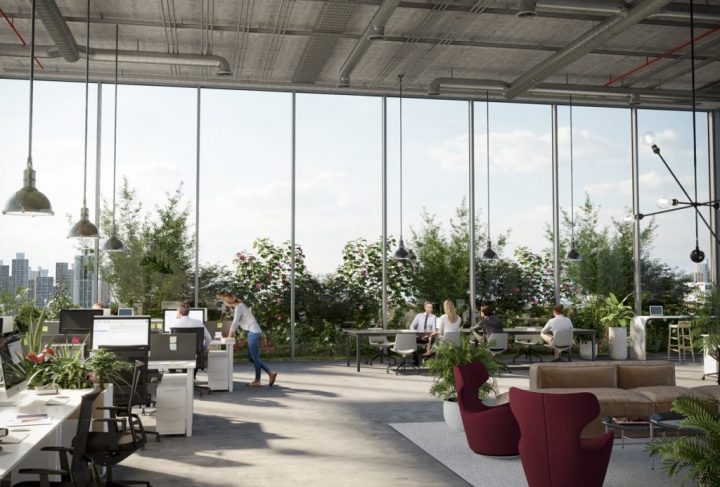 Batijournal » Mur-Rideau En Aluminium Recyclé destiné Chauffage Perimetrique Mur Rideau