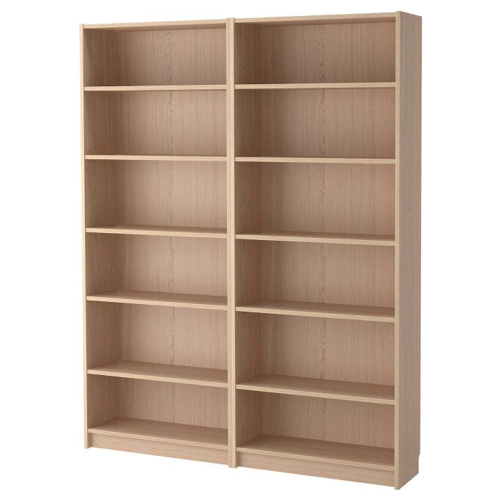 Billy Bibliothèque, Plaqué Chêne Blanchi, 160X28X202 Cm – Ikea avec Billy Conception Ikea