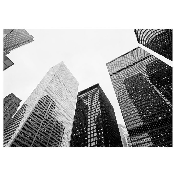 Björksta Toile, Gratte-Ciels Noir Et Blanc, 200X140 Cm – Ikea pour Toile Ikea