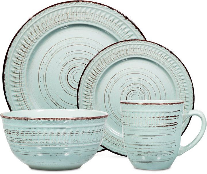 Boasting Distressed Blue Tones And Chocolate Brown tout Home Essential Tringles A Rideaux Plates