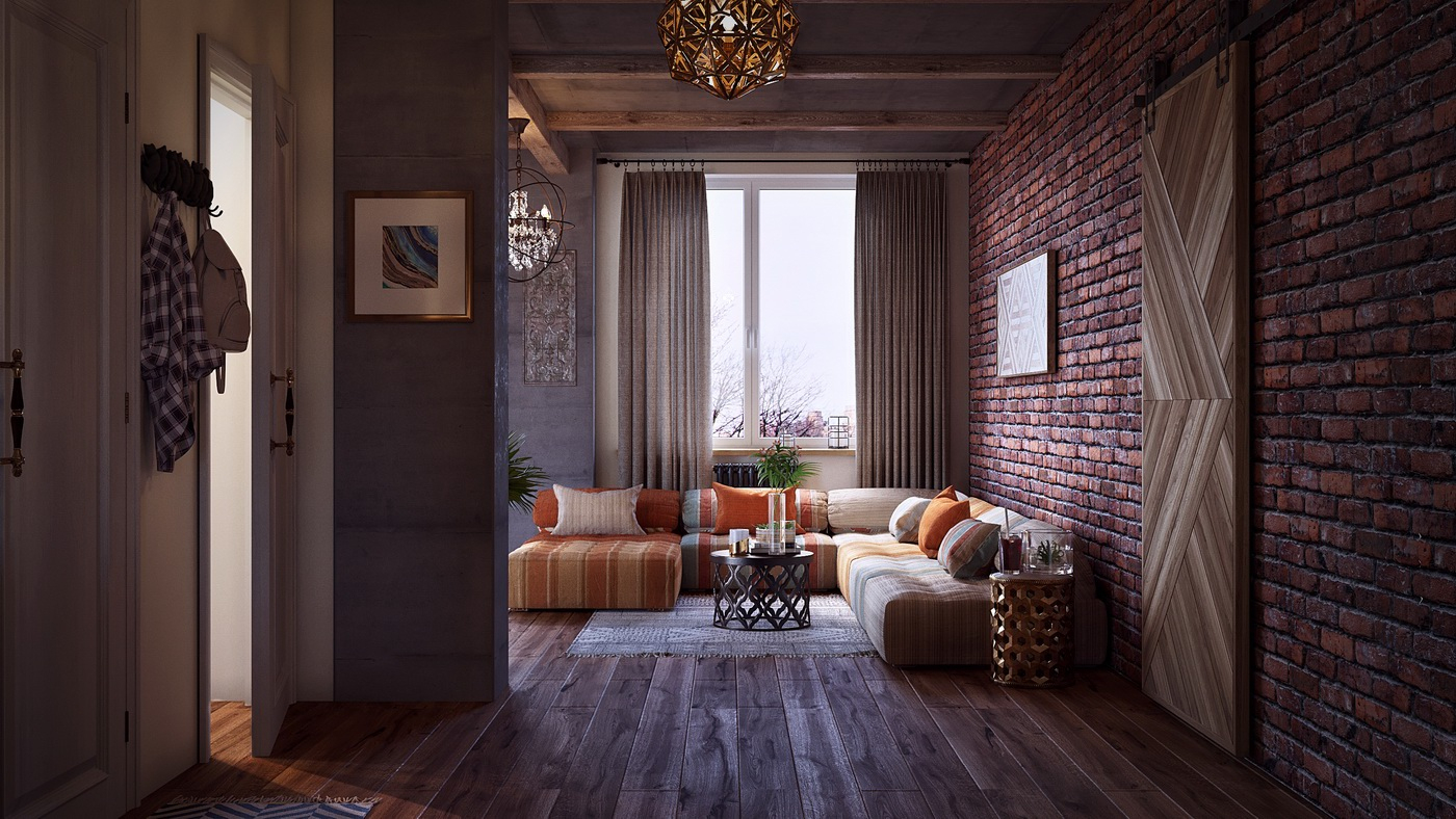 Boho Inspired Apartment By Anastasia Bloshchynska | Design serapportantà Table Stockholm Alina