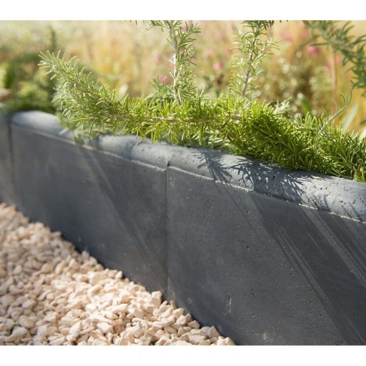 Bordure Droite Hauteur 16 Cm Béton Gris Ardoise, H.16 X L destiné Bordure Souple Leroy Merlin Bordure Droite Hauteur 16 Cm Béton Gris Ardoise, H.16 X L destiné Bordure Souple Leroy Merlin