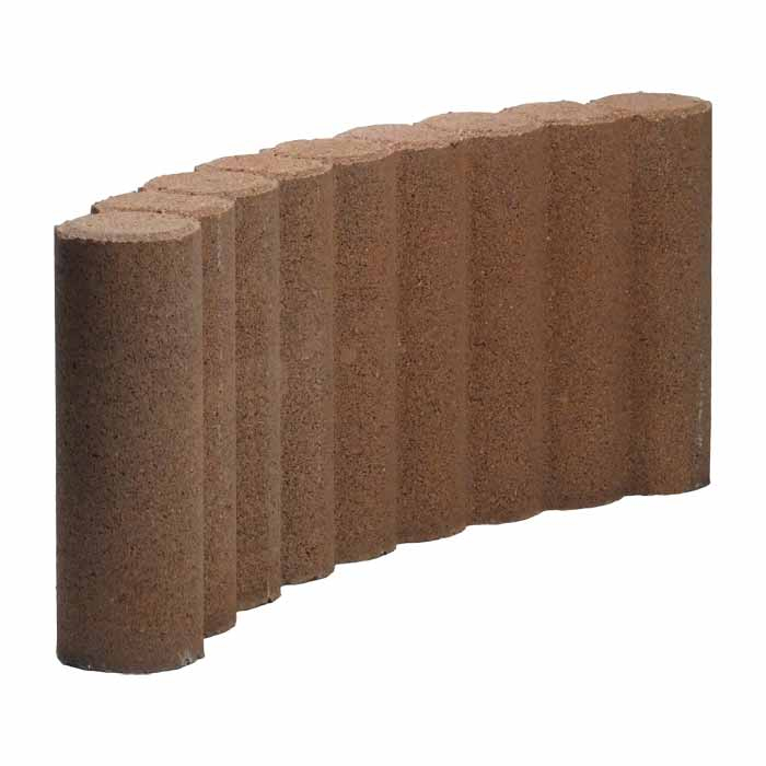 Bordure Jardin Beton Rouge intérieur Bordure Bricoman