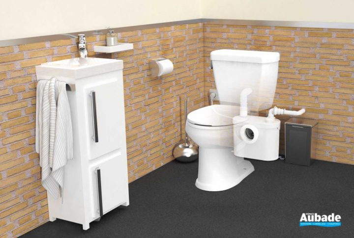 Broyeurs Wc Sanibroyeur® Pro Up Sfa | Espace Aubade pour Sanibroyeur Wc Photo