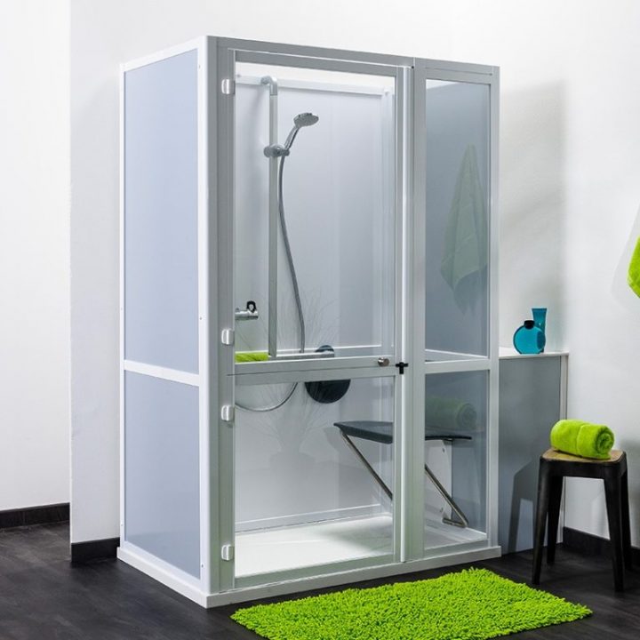 Cabine De Douche Accès En Façade – Collection Idhraqua concernant Cabine De Douche Majesty Ii