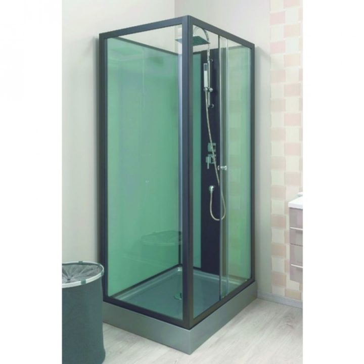 Cabine De Douche Astoria Gris 100X80 Cm pour Cabine De Douche Hydromassante 100X80 Cabine De Douche Astoria Gris 100X80 Cm pour Cabine De Douche Hydromassante 100X80