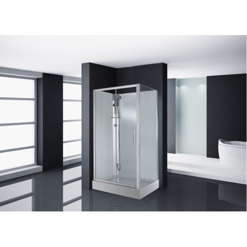 Cabine De Douche Carat 120X80 Cm Thermostatique – Alutrade avec Alutrade Carat