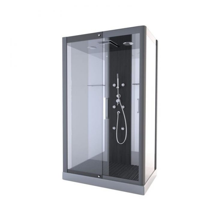 Cabine De Douche Complète – Rectangle – 85X115X225Cm avec Pieces De Rechange Cabine De Douche Aurlane Cabine De Douche Complète – Rectangle – 85X115X225Cm avec Pieces De Rechange Cabine De Douche Aurlane