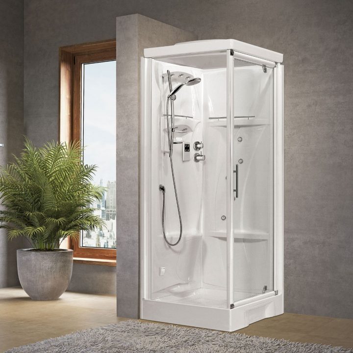 Cabines De Douche New Holiday Gf80 – Novellini intérieur Cabine De Douche Integarale 70