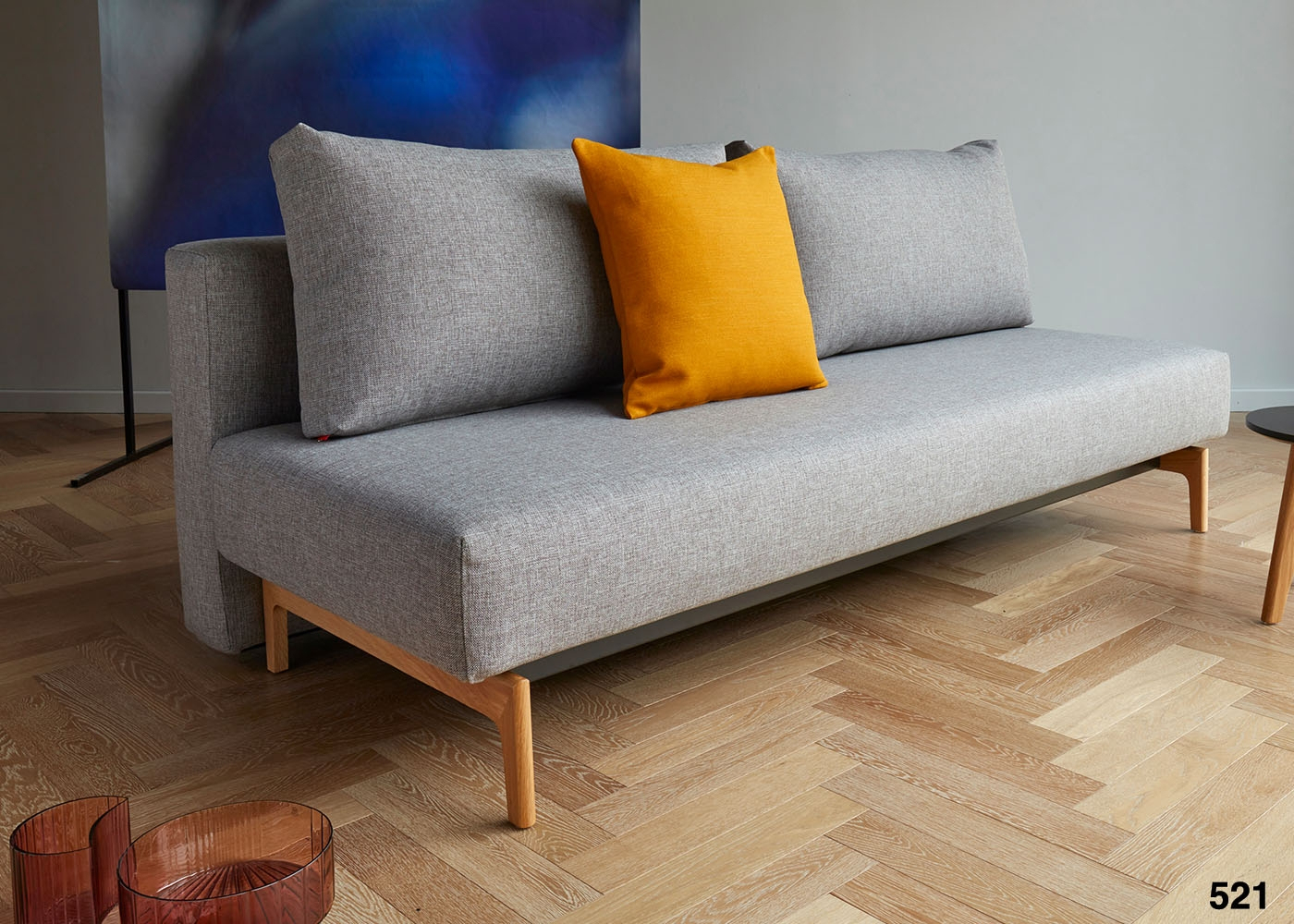 Canapé Gris Convertible En Lit 2 Places Ksl Living encequiconcerne Ksl Canape