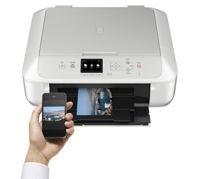 Canon Pixma Mg5751 + 1 Cartouche D'Encre Noire, Cli-571 Bk intérieur Changer Canon Avec Poignet