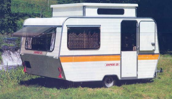 Caravane Rapido Golf, De L'Année 1982 | Recreational avec Interieur De Rapido Club 30