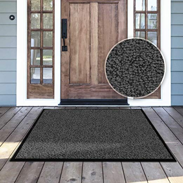 Casa Pura Carpet Entrance Mat, Gray (Mottled) 36″ X 60 pour Casa Pura Store