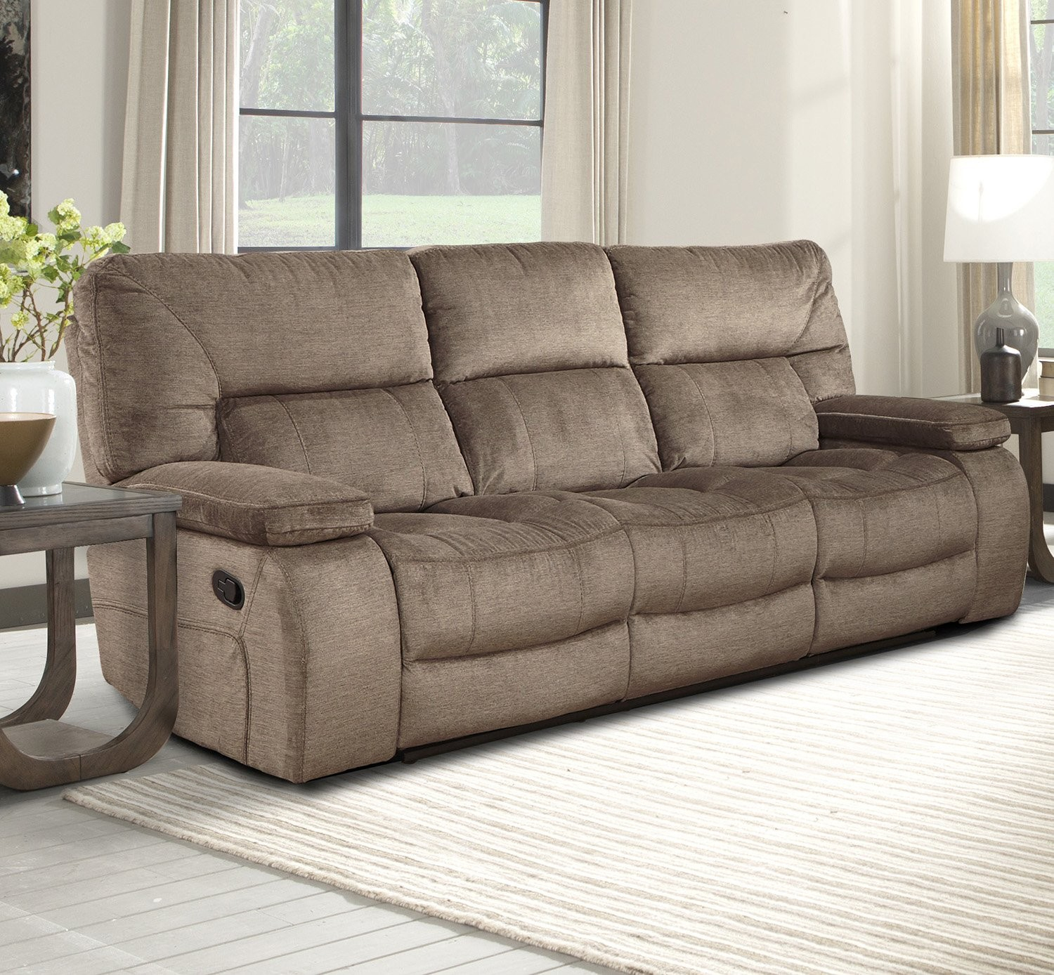 Chapman Kona Dual Reclining Sofa With Drop Down Console concernant Idsofa Shops