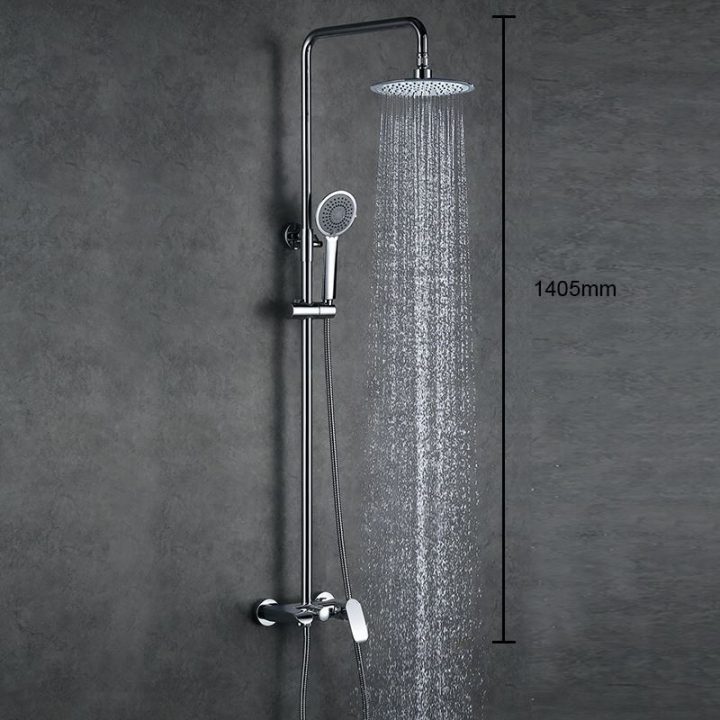 Colonne De Douche Avec Robinetterie En Cuivre Chromé Pour à Colonne De Douche Cuivre Colonne De Douche Avec Robinetterie En Cuivre Chromé Pour à Colonne De Douche Cuivre