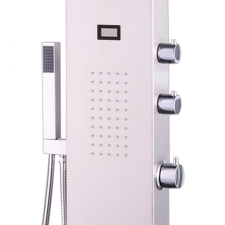 Colonne De Douche Essekaska Façon Inox – Thermostatique à Colonne Hydro Oxo 1237962 Colonne De Douche Essekaska Façon Inox – Thermostatique à Colonne Hydro Oxo 1237962