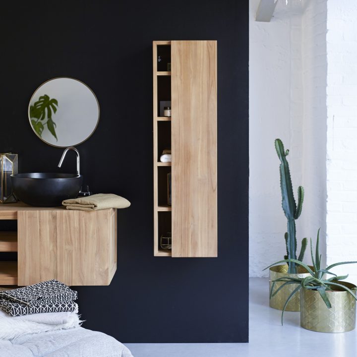 Colonne Suspendue En Teck 120 Cm – Rangement Salle De Bain pour Leroy Merlin Conception Salle De Bain Colonne Suspendue En Teck 120 Cm – Rangement Salle De Bain pour Leroy Merlin Conception Salle De Bain