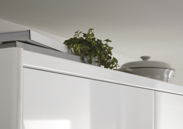 Corniche Cache-Lumière "Stevia/Garcinia" Blanc – Brico Dépôt avec Corniche Cache Rideau