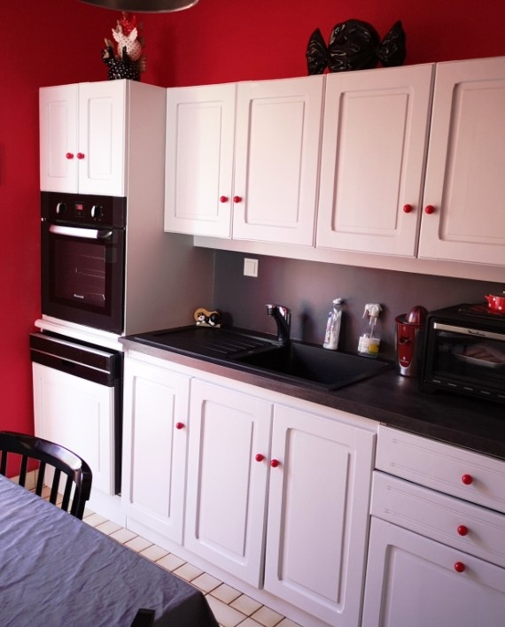 Cuisine En Chêne Rénovée | Au Gré Du Pinceau dedans Cuisine Chene Repeinte Cuisine En Chêne Rénovée | Au Gré Du Pinceau dedans Cuisine Chene Repeinte