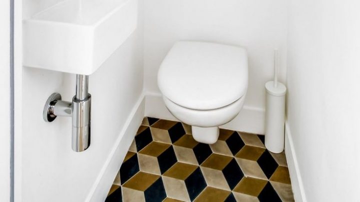 Déco Wc : Du Carrelage Pour Des Toilettes Stylés | Deco Wc serapportantà Peinture Carrelage Wc