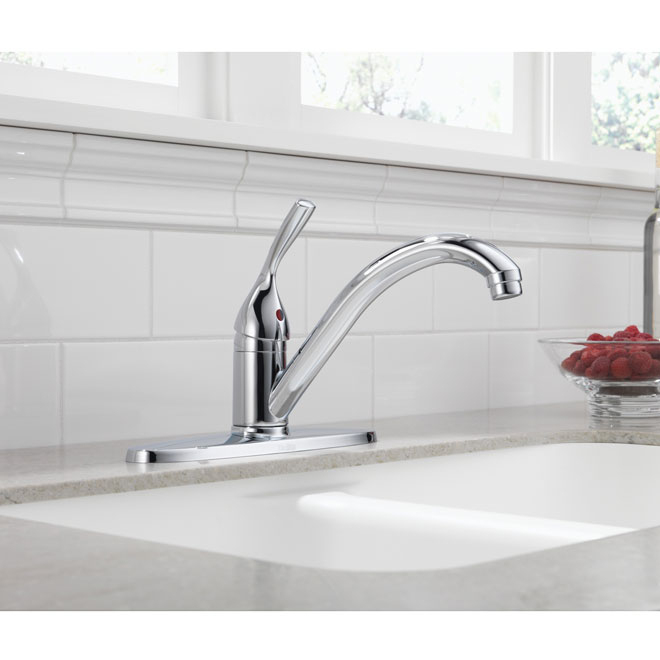 Delta Robinet De Cuisine 100-Dst | Rona dedans Robinet Cuisine Rona