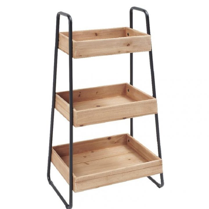 Desserte Vintage 3 Niveaux Noir Naturel (Gifi-530899X destiné Desserte Cuisine Gifi Desserte Vintage 3 Niveaux Noir Naturel (Gifi-530899X destiné Desserte Cuisine Gifi