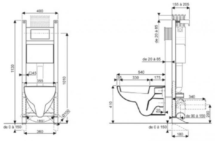 Dimension Standard De Wc Suspendus En 2020 | Wc Suspendu à Dimension Wc Pmr Download Dimension Standard De Wc Suspendus En 2020 | Wc Suspendu à Dimension Wc Pmr Download