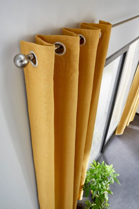 Donnez Une Touche De Déco Ensoleillée Avec De Jolis pour Rideau Castorama